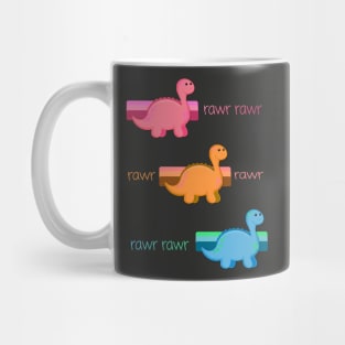 Colorful Dino Mug